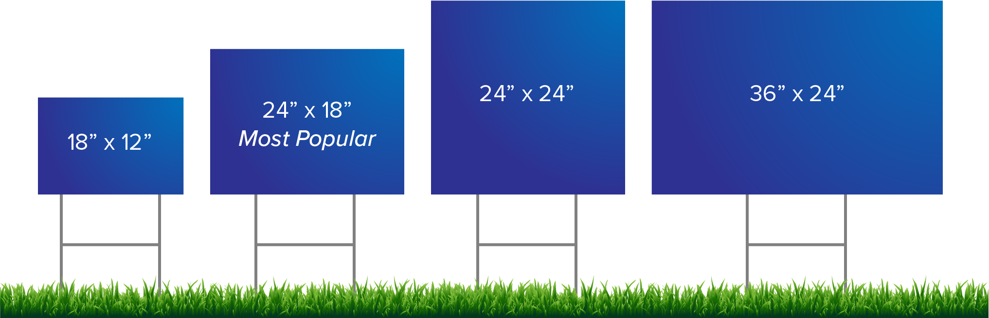 How To Design And Choose Perfect Yard Sign Size Signs